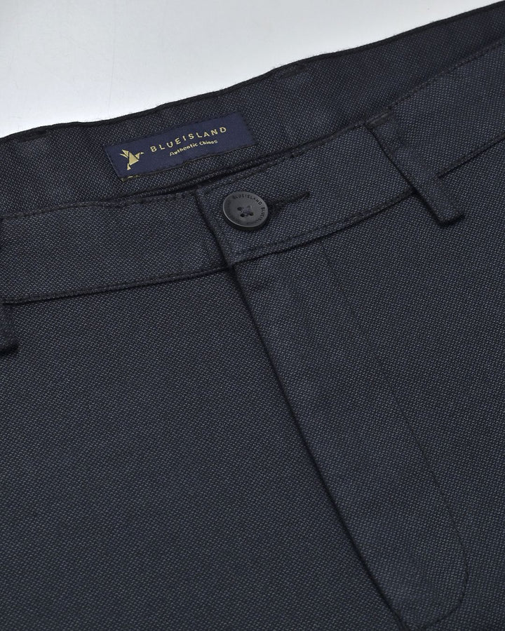 Metal Black Printed - 2 way stretch - COTTON PANT