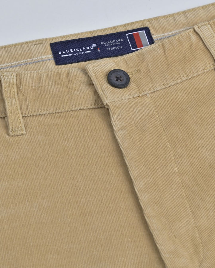 Sandal Cream Mini Stripes - Corduroy Pant