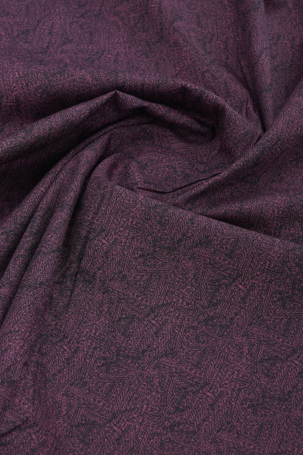 Maroon Mesmeric Print -Full-Stain Proof