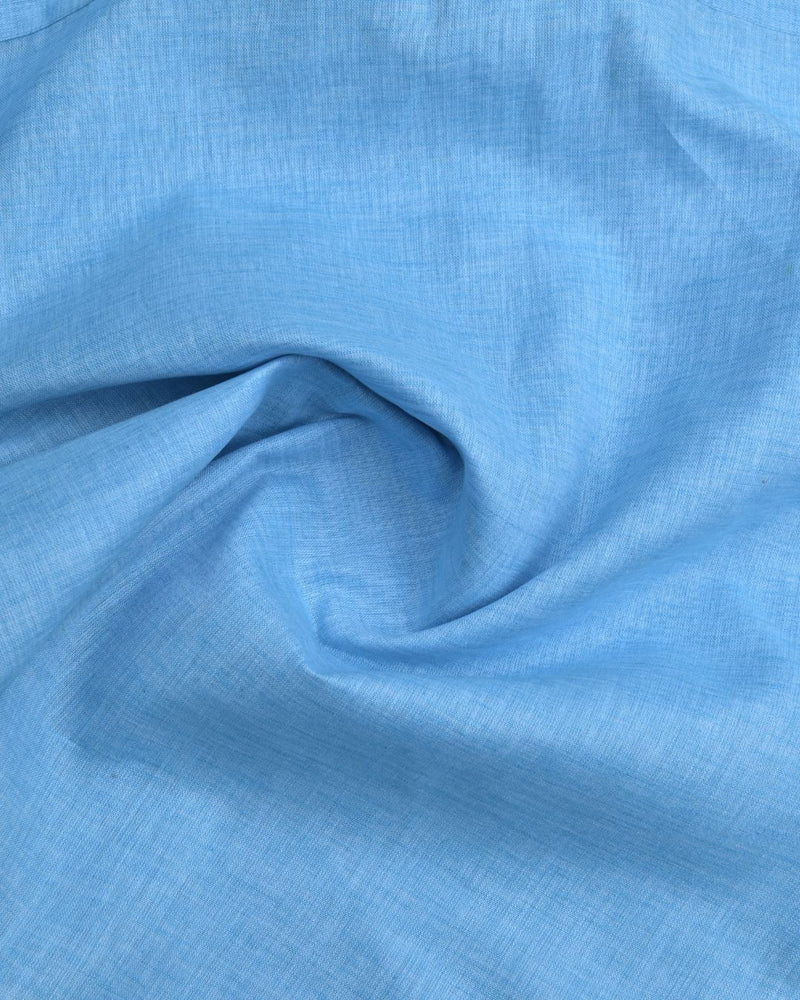 Aqua Blue -Full-Bamboo Linen