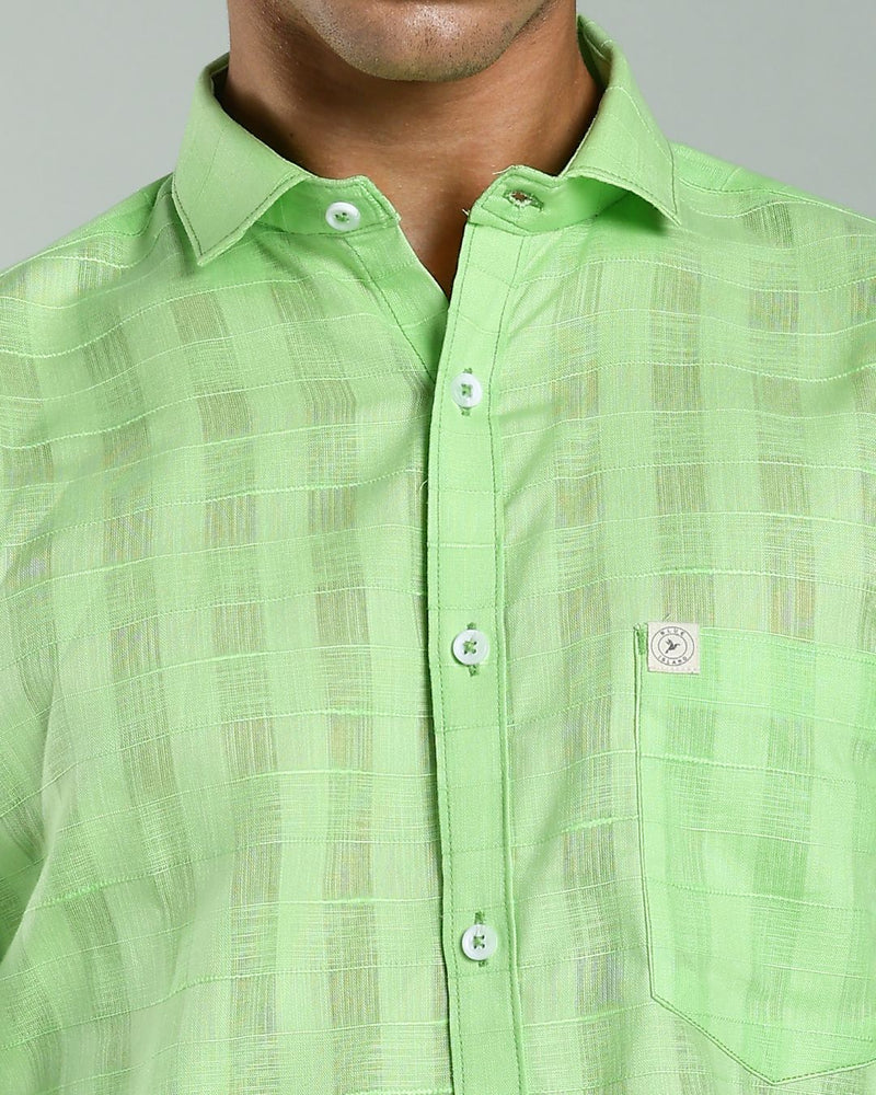 Radium Green Self Checks - Full-Stain Proof