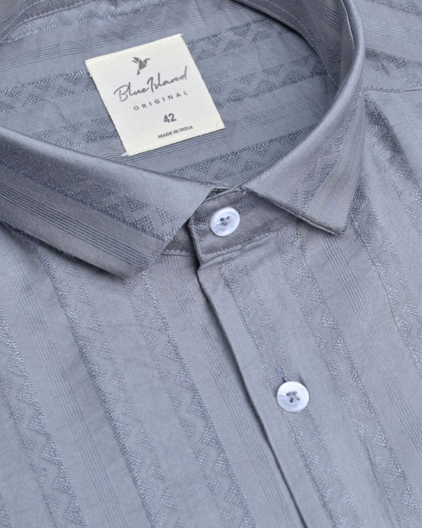 Stone Ash Wave Line - Half Sleeve - Airlite Shirt