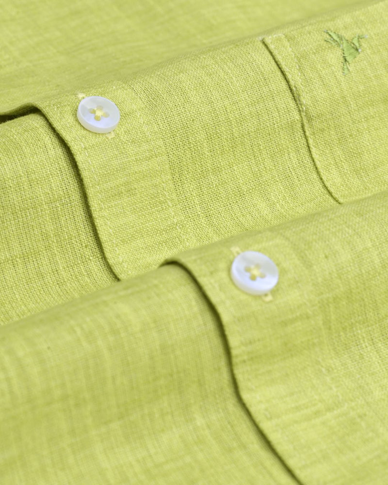 Pear Green -Full-Bamboo Linen