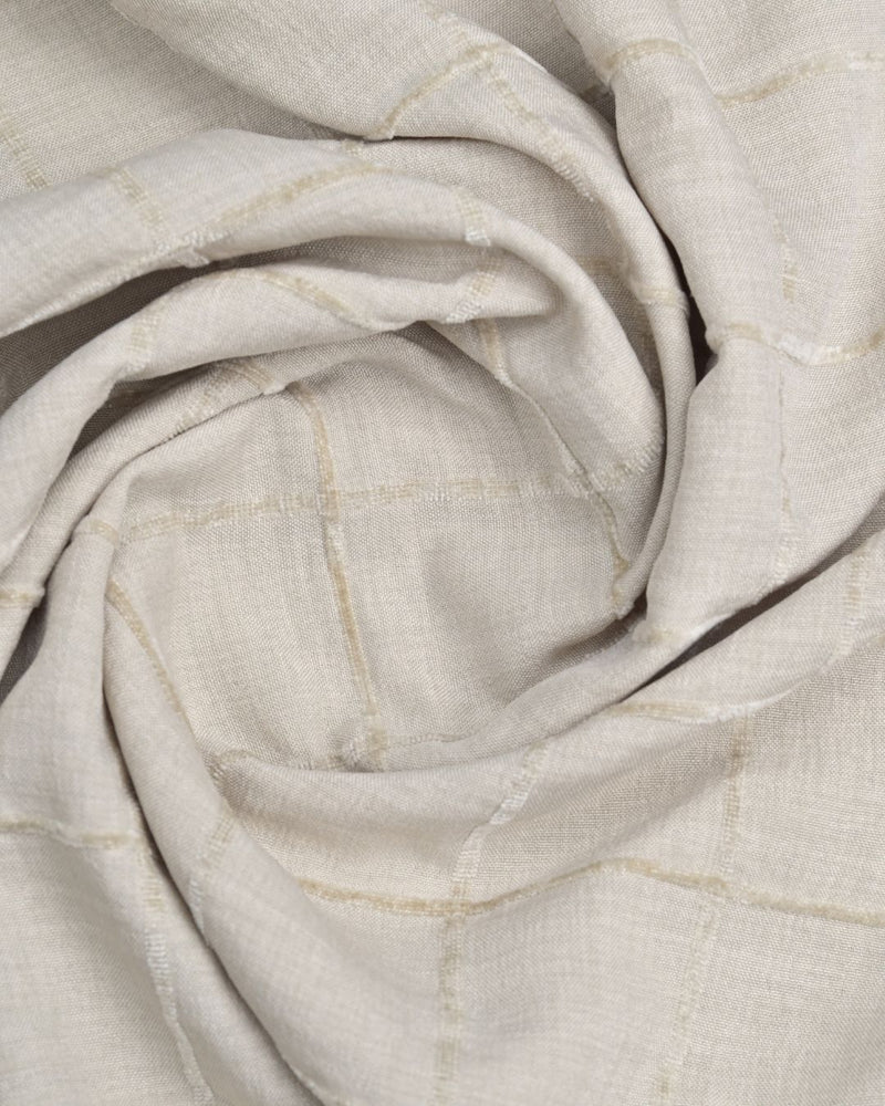 Pearl Cream Oversize Box - Half Sleeve - Airlite Shirt