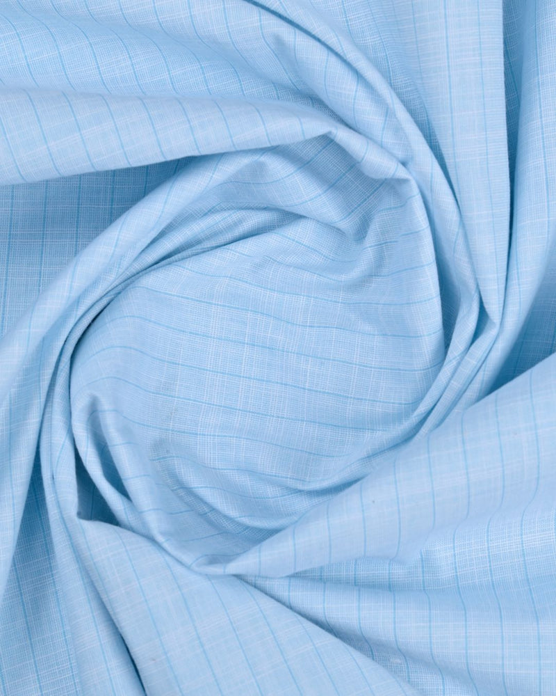 Periodic Blue Lines - Full-Cotton Rich