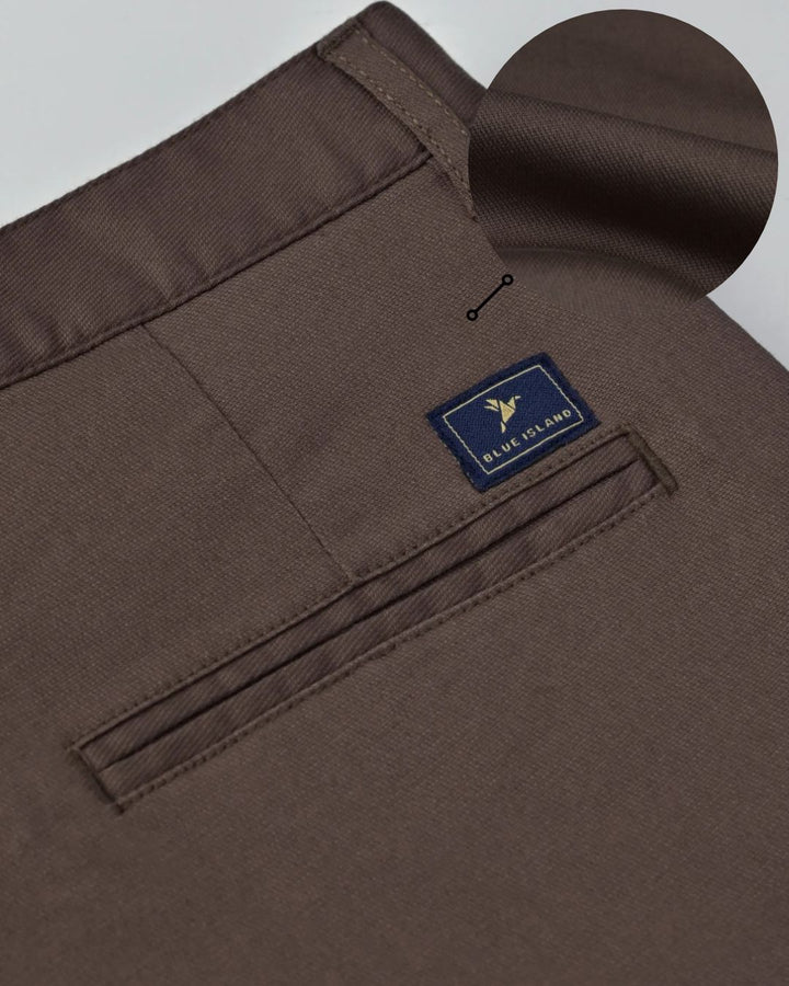 Brown - Dobby Pant