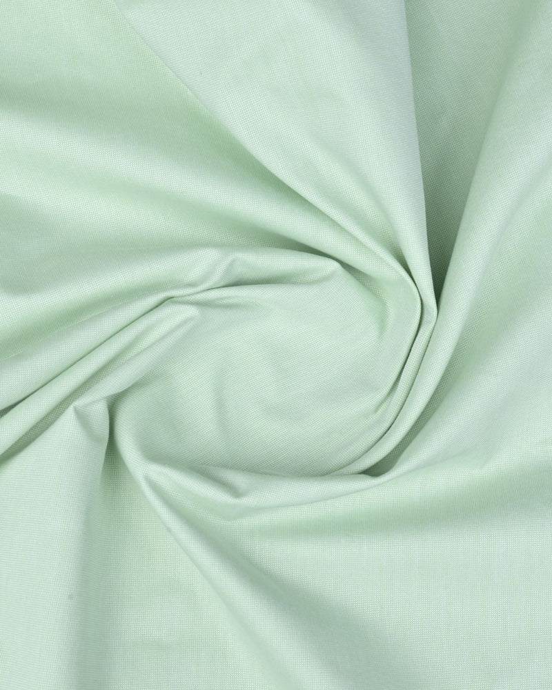Pastel Green Solid - Full-Cotton Rich