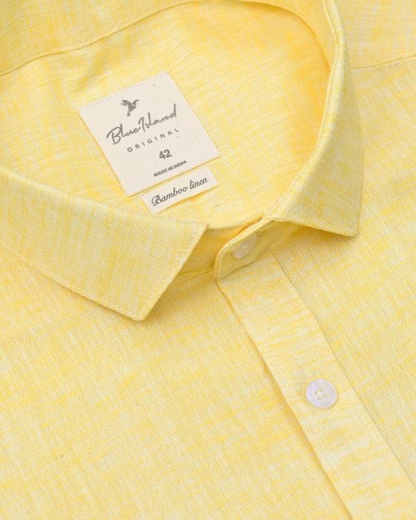 Yellow -Full-Bamboo Linen