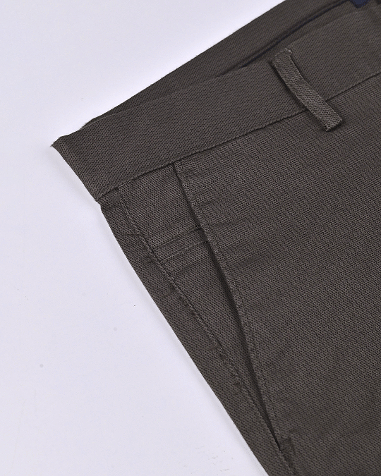 Green Mix Dot Printed - 2 way stretch - COTTON PANT