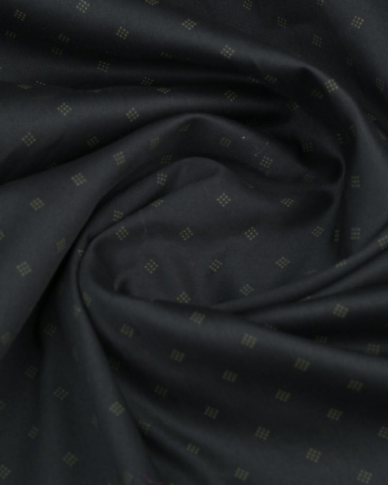 Black Dice Print -Full-Stain Proof