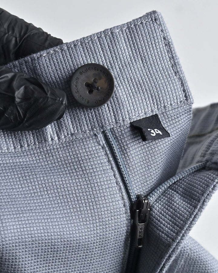 Grey Mini Weave - Dobby Pant