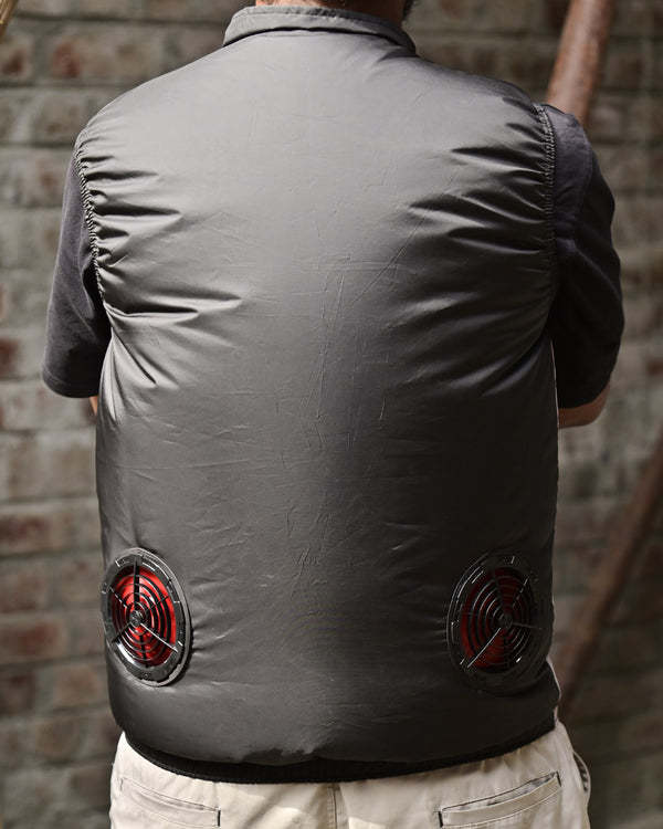 Black - Fan Jacket (Powerbank not included)
