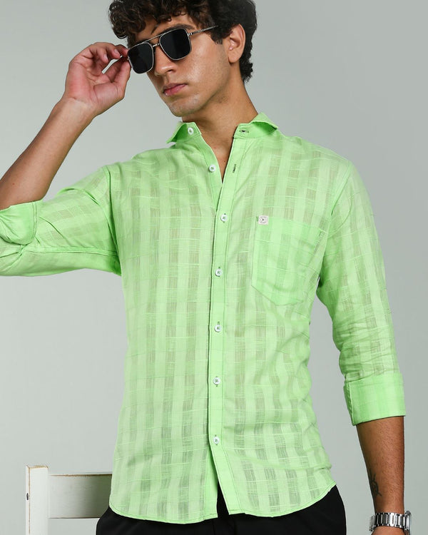 Radium Green Self Checks - Full-Stain Proof