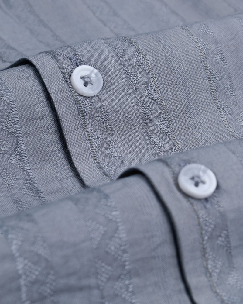 Stone Ash Wave Line - Half Sleeve - Airlite Shirt
