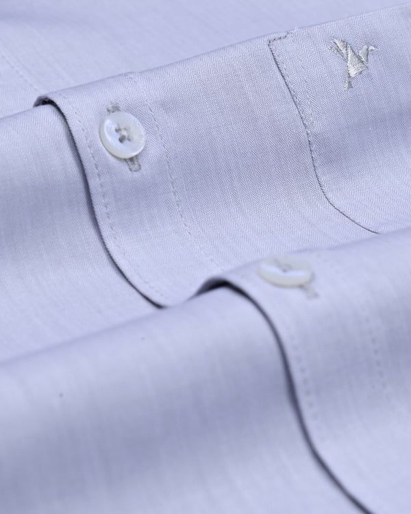 Soft Gray Solid - Full-Giza Cotton