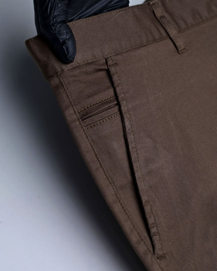 Brown - Dobby Pant