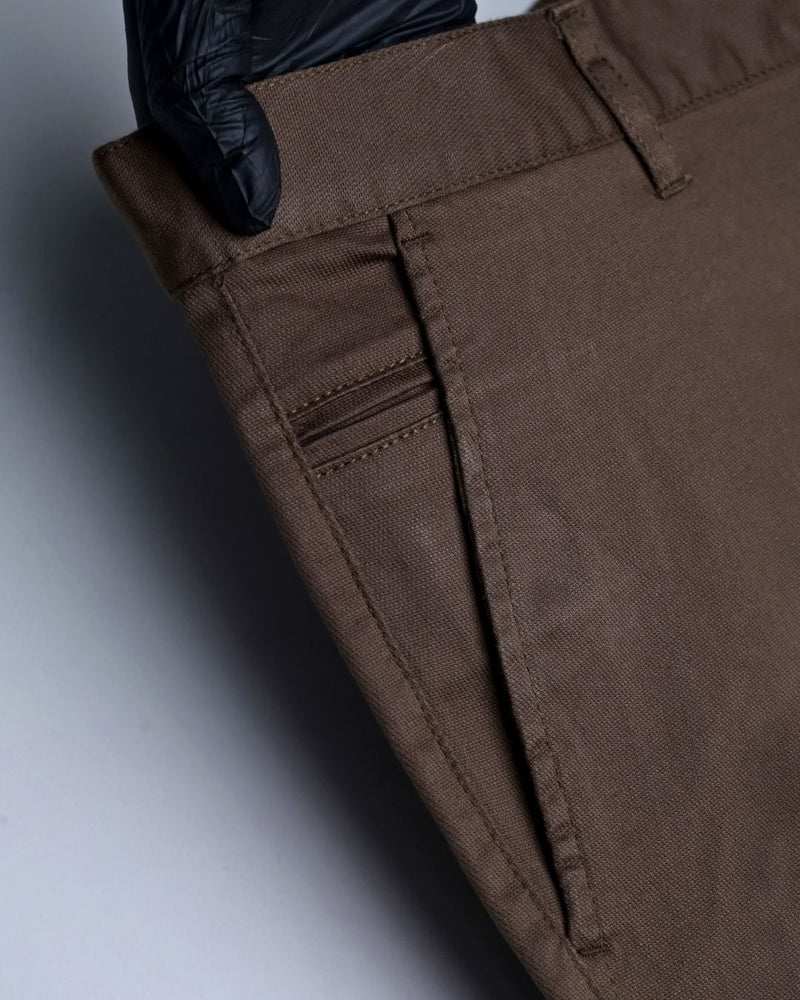 Brown - Dobby Pant