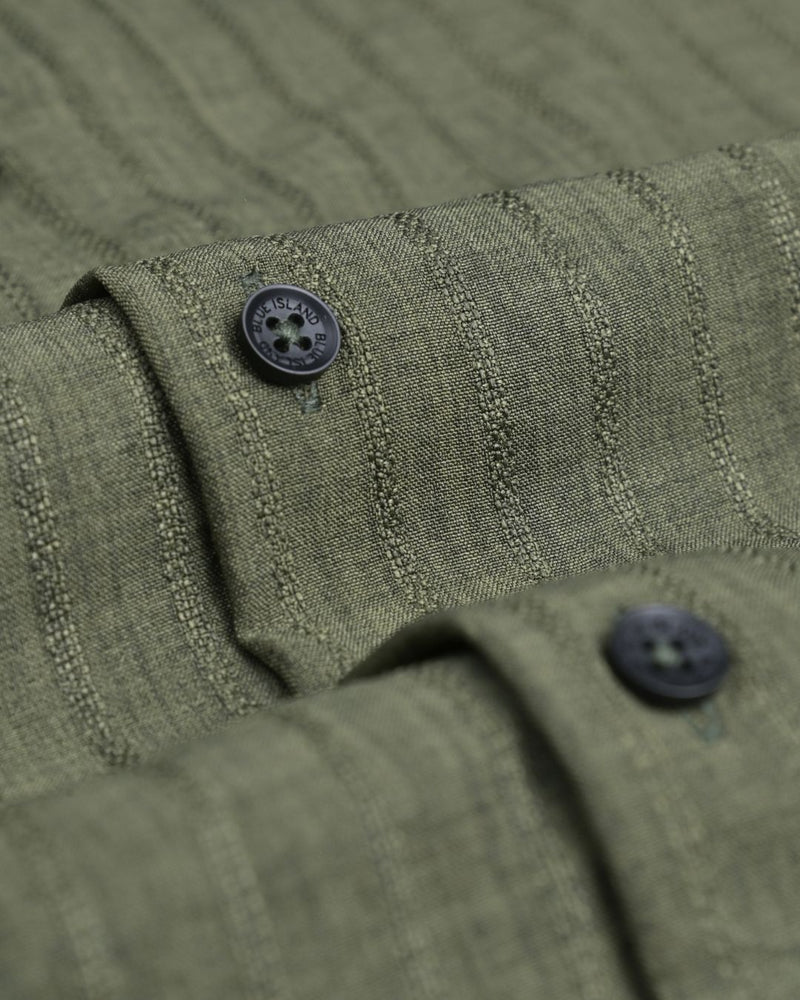 Jungle Green Dotted Lines - Full - Airlite Shirt