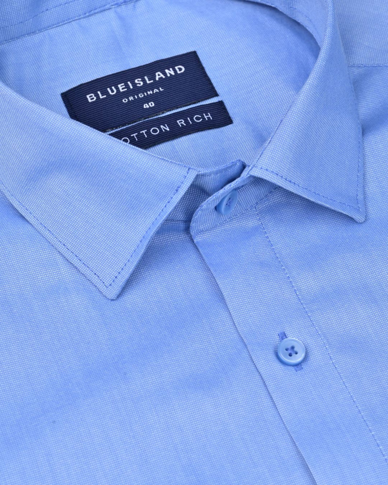 Marine Blue Solid - Full-Cotton Rich