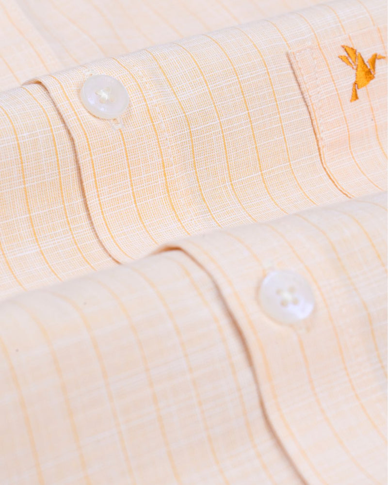 Periodic Orange Lines - Full-Cotton Rich