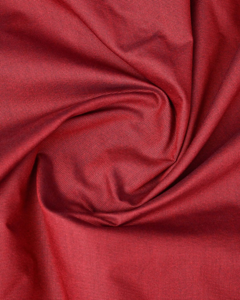 Ruby Red Solid - Full-Cotton Rich