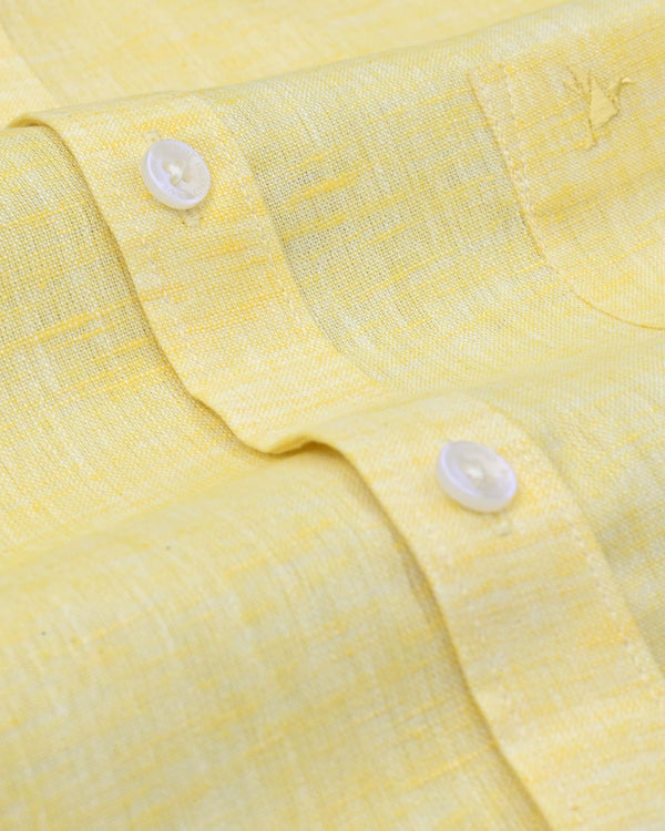 Yellow -Full-Bamboo Linen