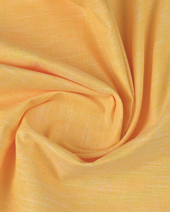 Bright Yellow Grid Stripes -Full-Bamboo Linen