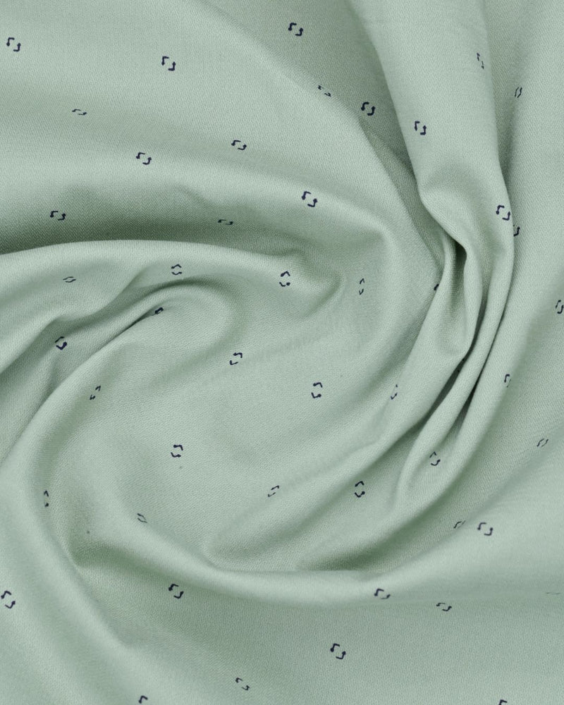 Pistah Green Print-Full-Stain Proof
