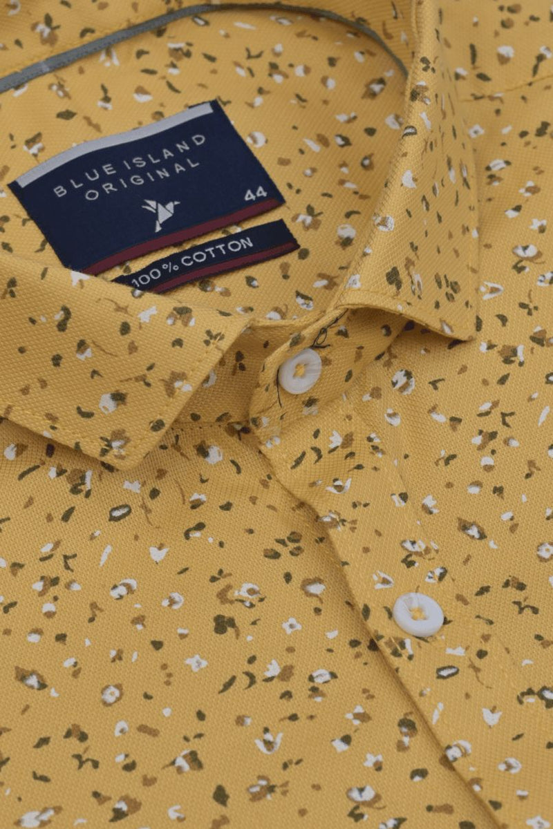 Yellow Cheese Print -Full-Stain Proof