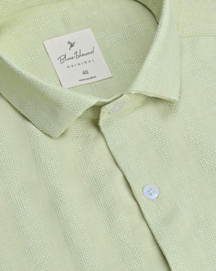 Musk Yellow Chain Pattern - Half - Airlite Shirt