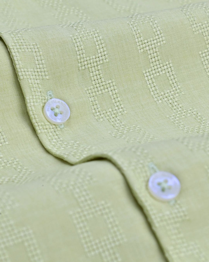 Musk Yellow Chain Pattern - Half - Airlite Shirt
