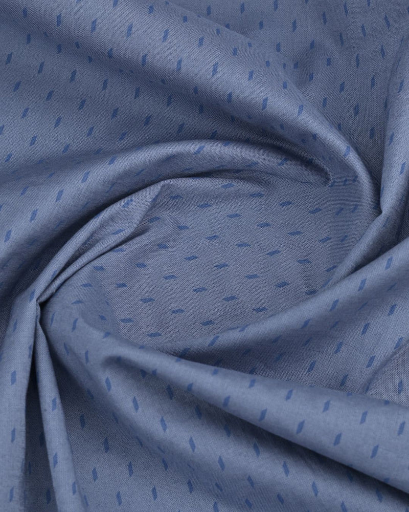 Steel Grey Print -Full-Stain Proof