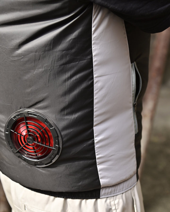 Black - Fan Jacket (Powerbank not included)