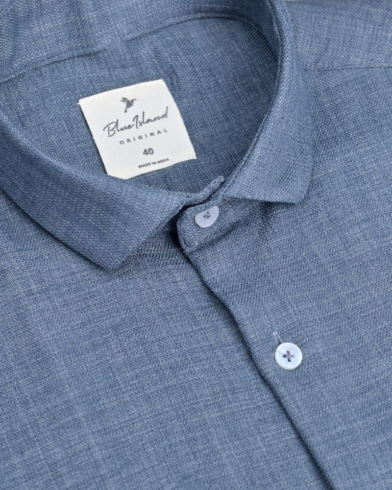 Charcoal Blue - Half Sleeve - Airlite Shirt