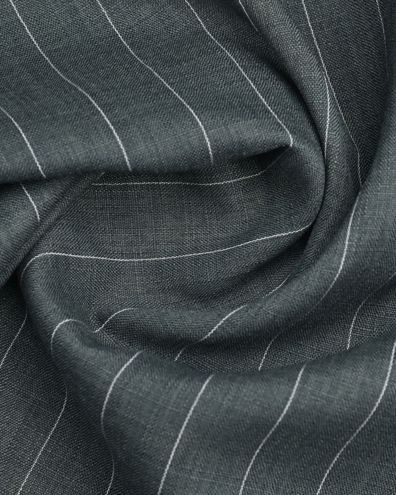 Hunter Green Linear Pattern - Half Sleeve - Airlite Shirt