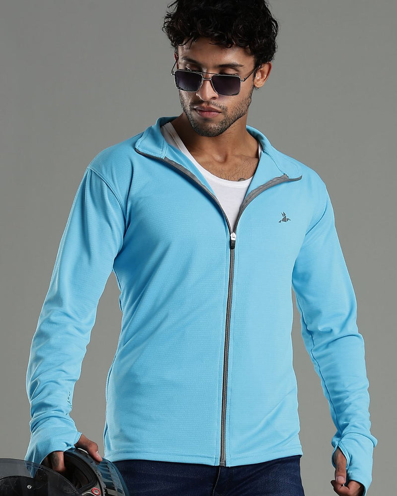 Aqua Blue - Sunblock Jacket