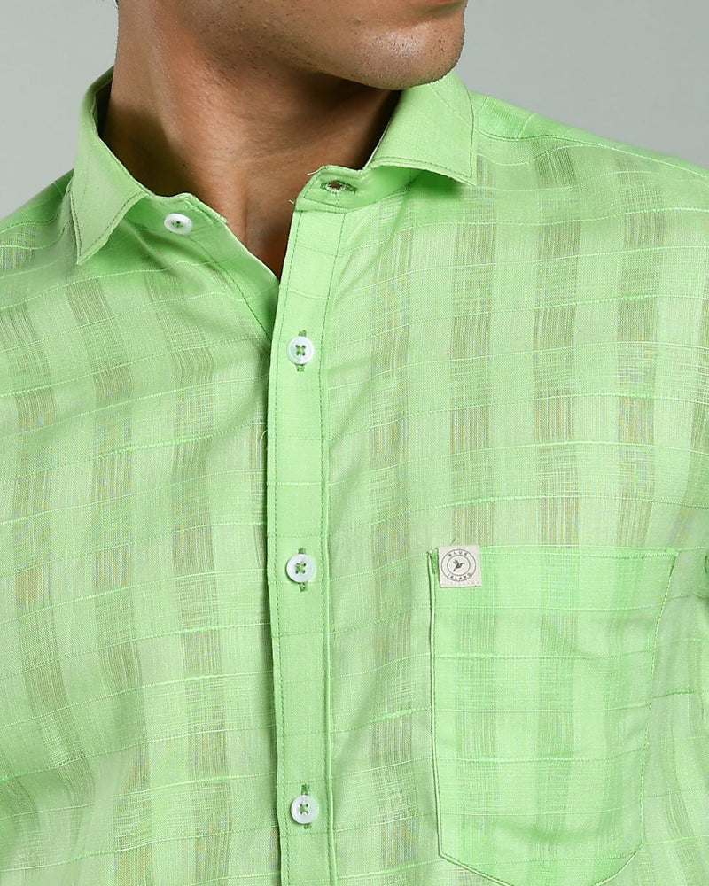 Radium Green Self Checks - Full-Stain Proof