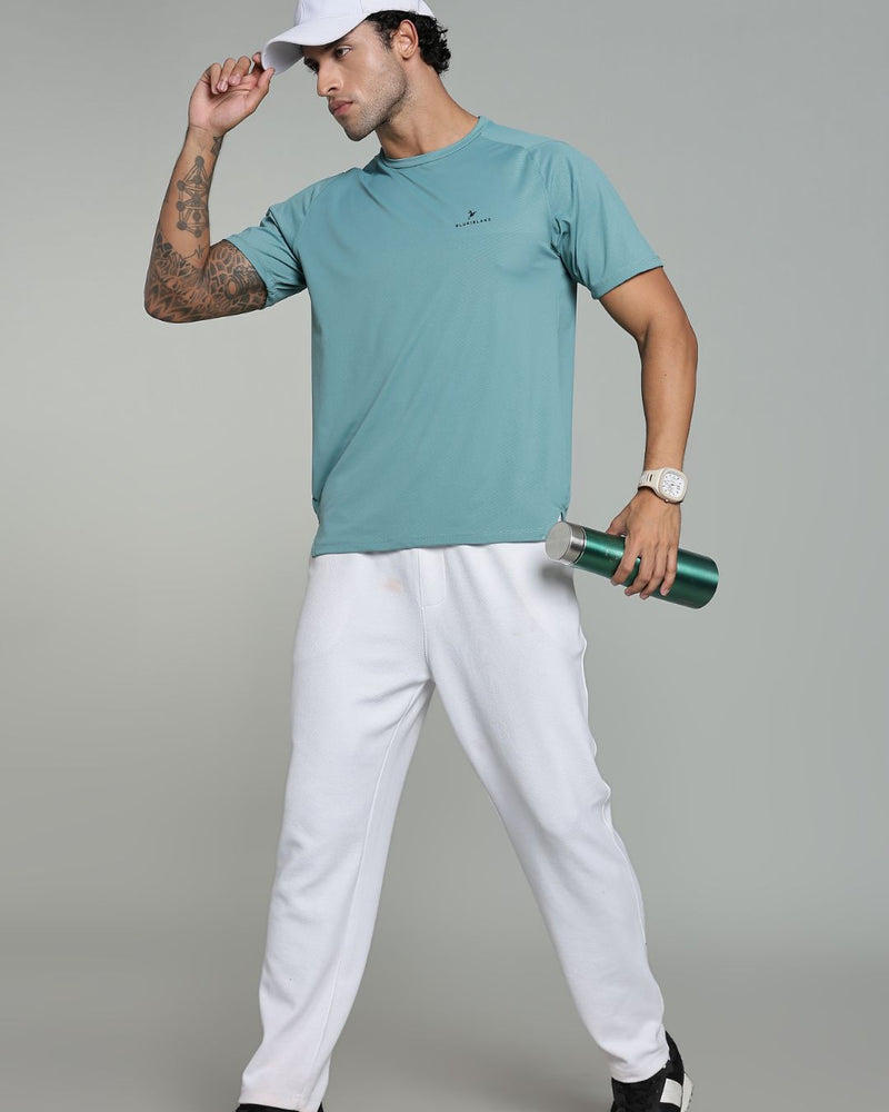 Lite Green - Active wear Round neck Tshirt
