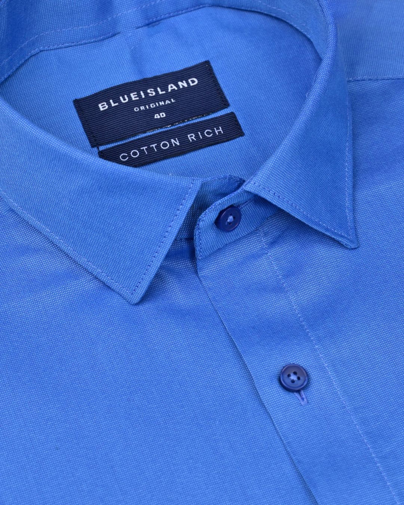 Royal Blue Solid - Full-Cotton Rich