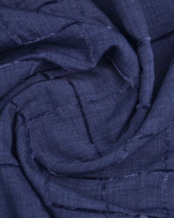 Mid Night Sapphire Oversize Box - Half Sleeve - Airlite Shirt