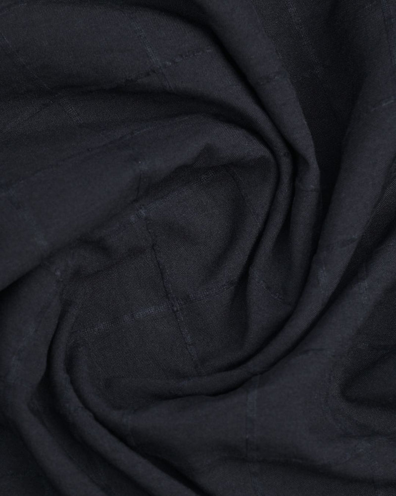 Mystic Black Oversize Box - Half Sleeve - Airlite Shirt