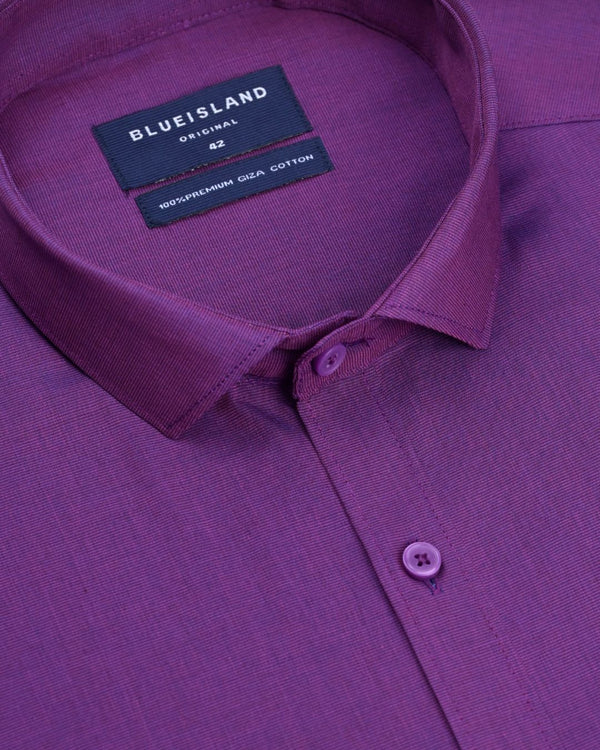 Royal Violet Solid - Full-Giza Cotton
