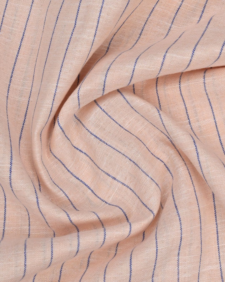 Sandal Cream & Navy Stripes -Full-Bamboo Linen