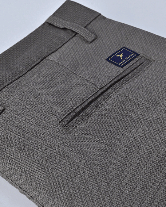 Olive Blossom Printed - 2 way stretch - COTTON PANT