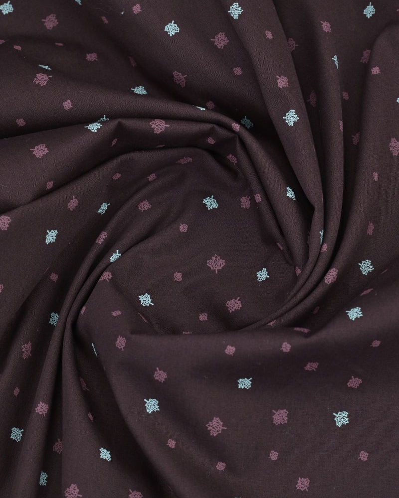 Choco Brown Print -Full-Stain Proof