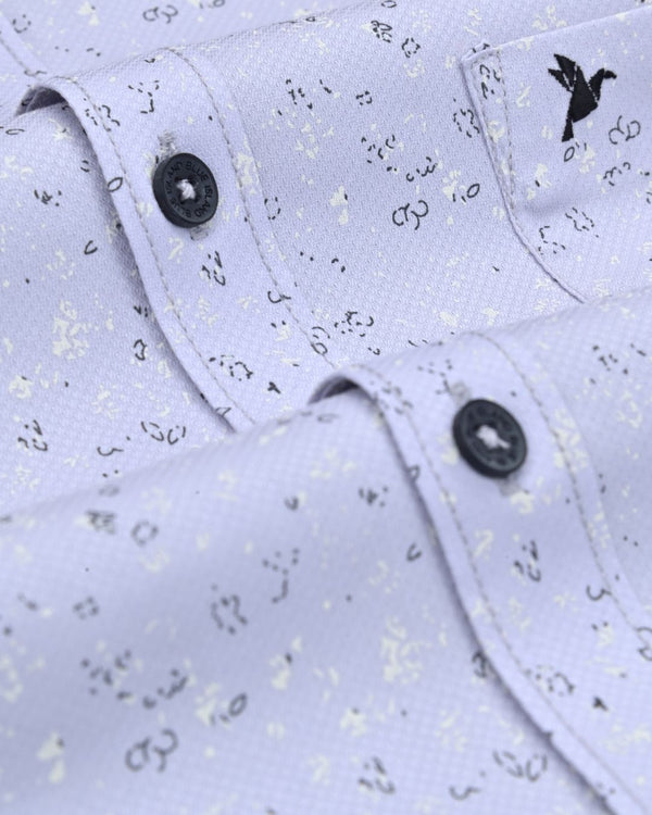 Lavender Minimal Print-Full-Stain Proof