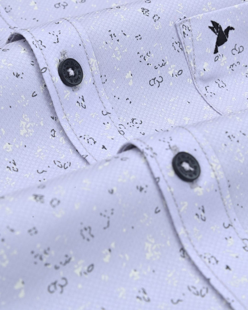 Lavender Minimal Print-Full-Stain Proof