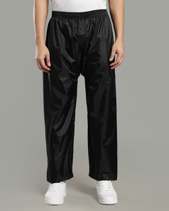 Black Reflector - Rain Jacket with Pant and Mobile Pouch