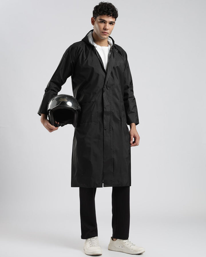 Black - Poncho Rain Jacket (Pant Not Included)