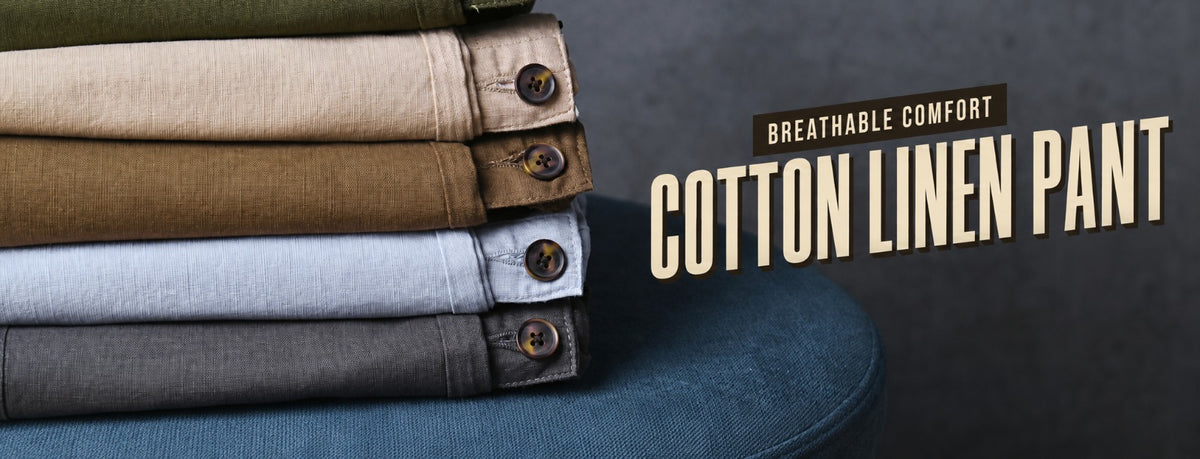Cotton Linen Pants - Breathable Collection